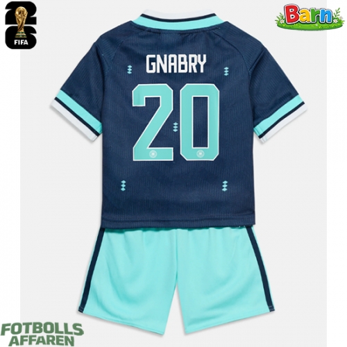 Tyskland Serge Gnabry #20 Bortaställ Barn VM 2026 Kortärmad (+ Korta byxor)